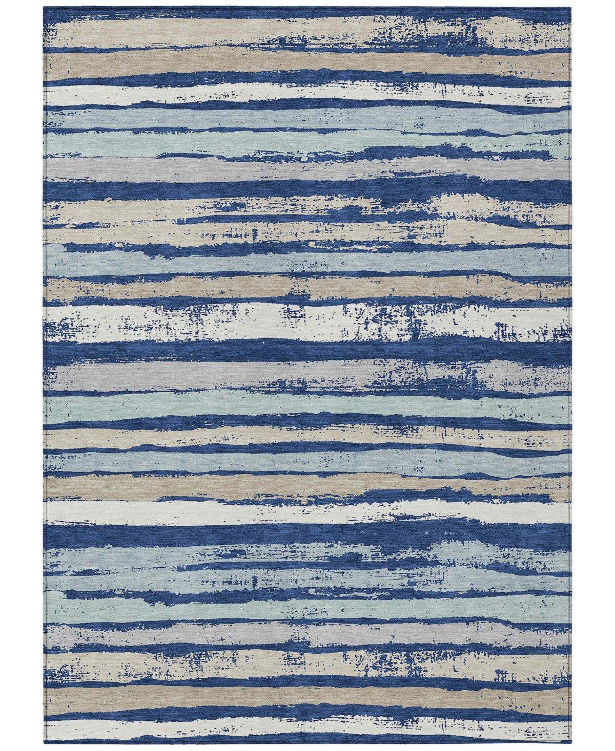 Addison Chantille Machine Washable Acn1019 2'6''x3'10'' Area Rug In Navy