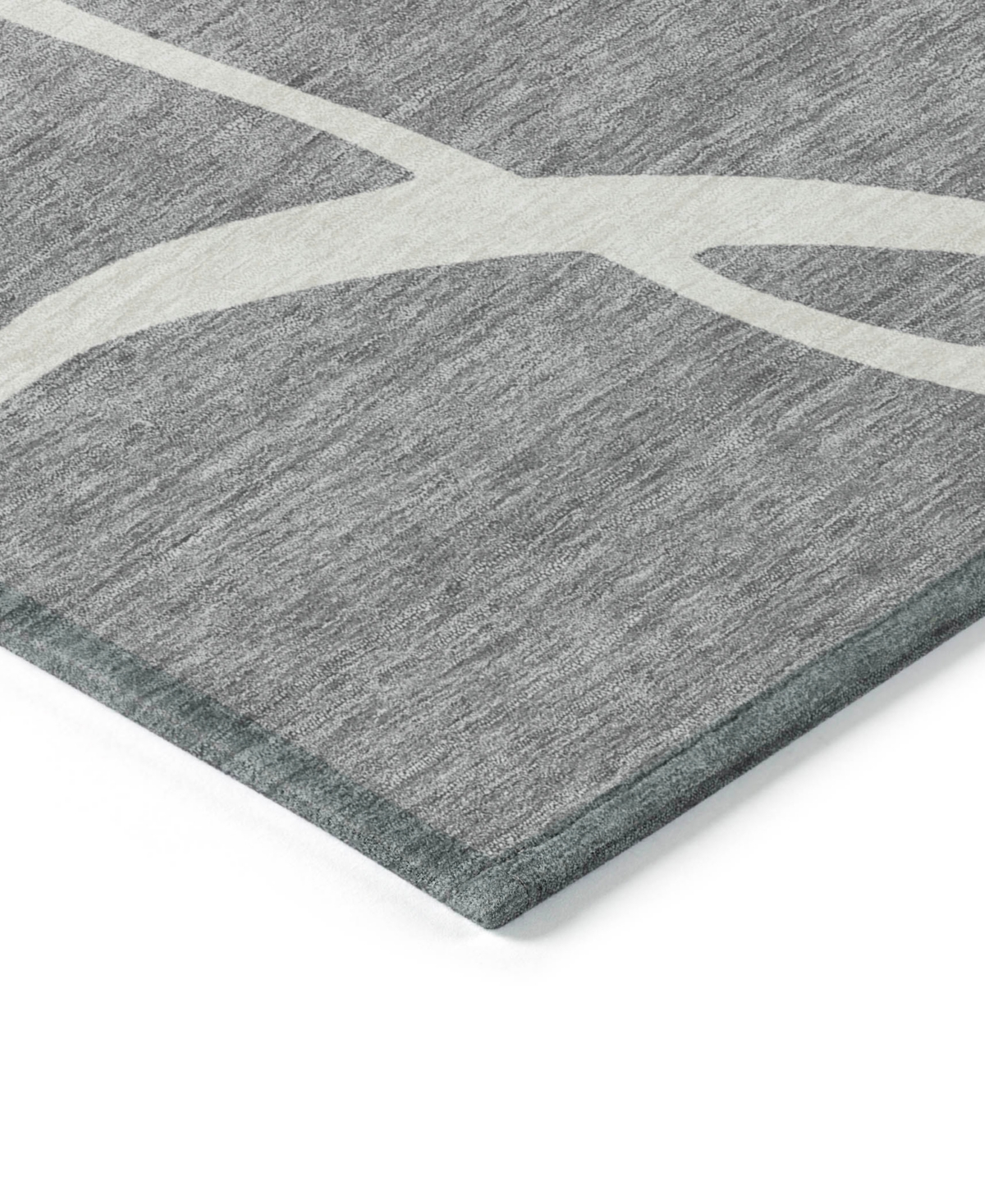 Addison Chantille Machine Washable Acn999 9'x12' Area Rug In Gray