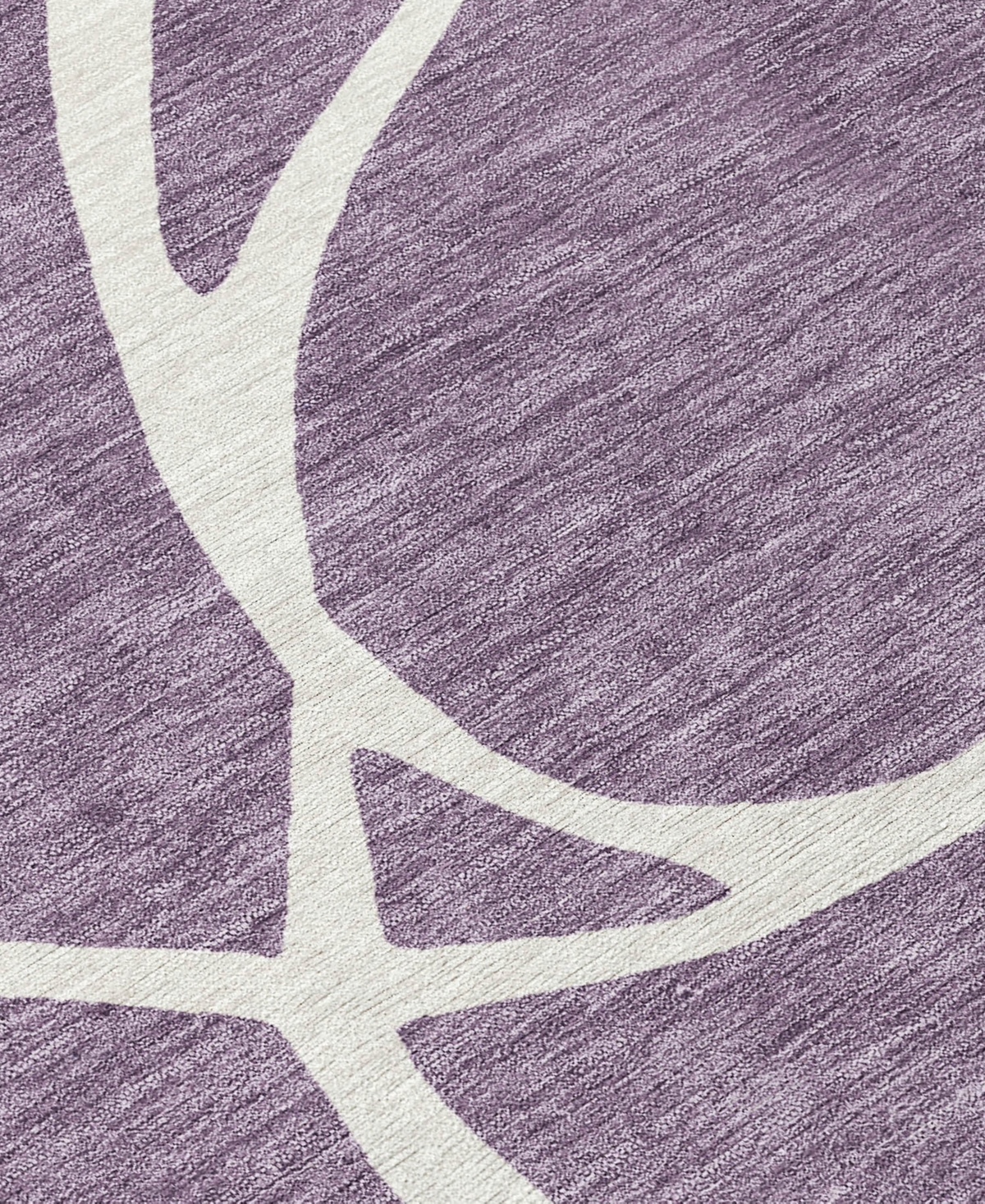 Addison Chantille Machine Washable Acn999 5'x7'6" Area Rug In Purple