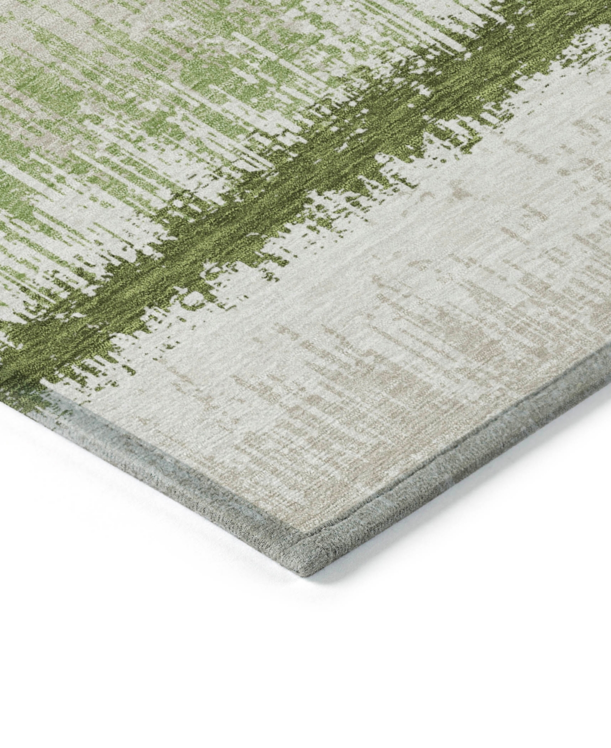 Addison Chantille Machine Washable Acn1013 5'x7'6" Area Rug In Grass