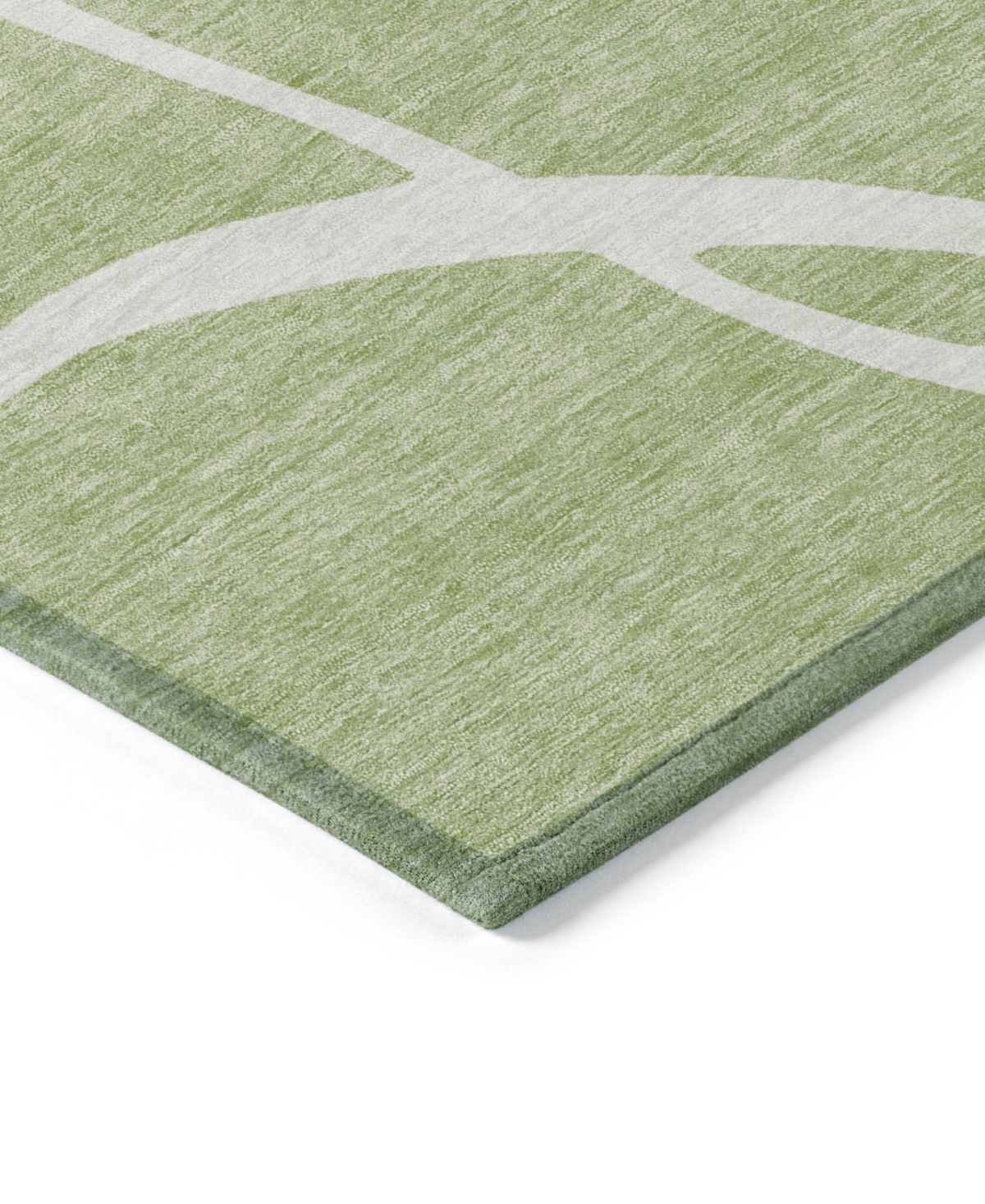 Addison Chantille Machine Washable Acn999 3'x5' Area Rug In Grass