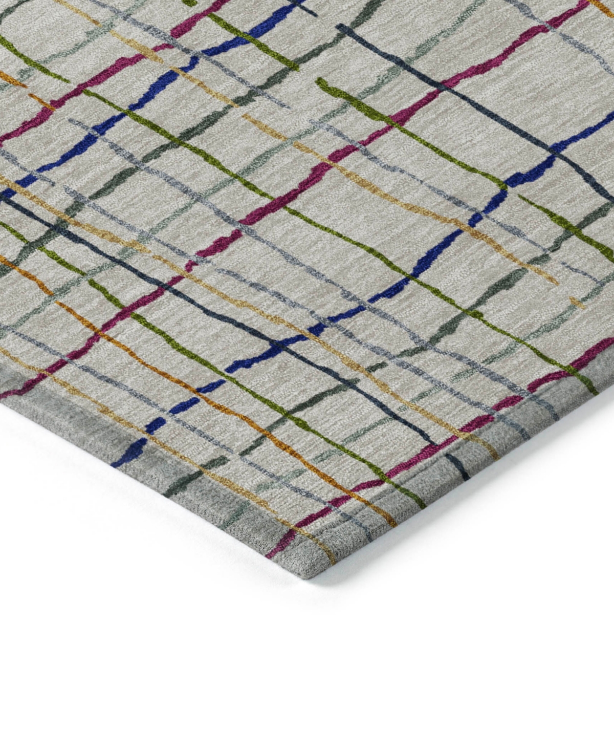 Addison Chantille Machine Washable Acn998 2'6"x3'10" Area Rug In Beige