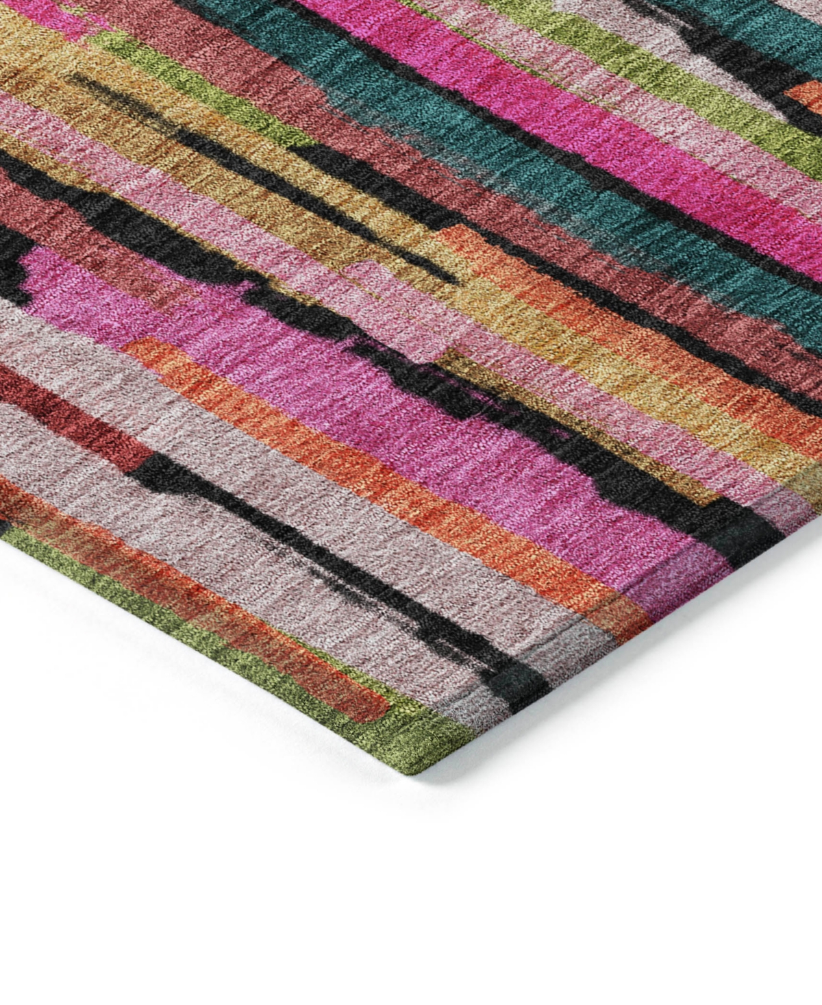 Addison Chantille Machine Washable Acn1079 9'x12' Area Rug In Pink