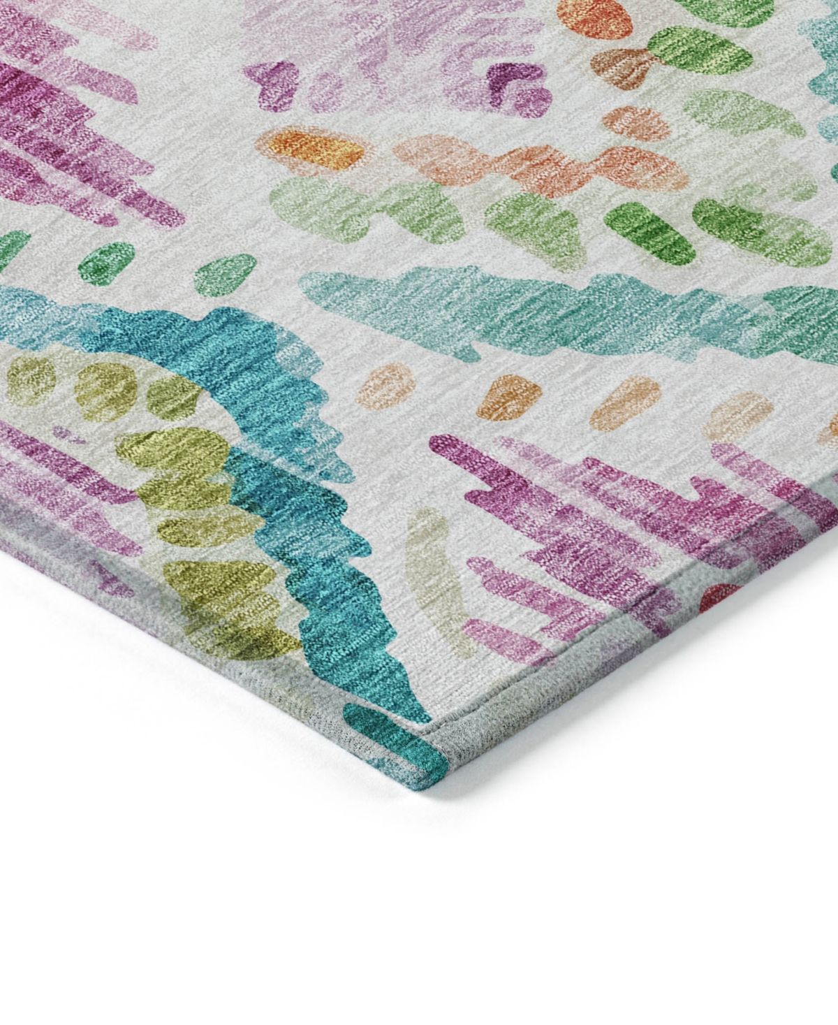 Addison Chantille Machine Washable Acn1088 8'x10' Area Rug In Teal