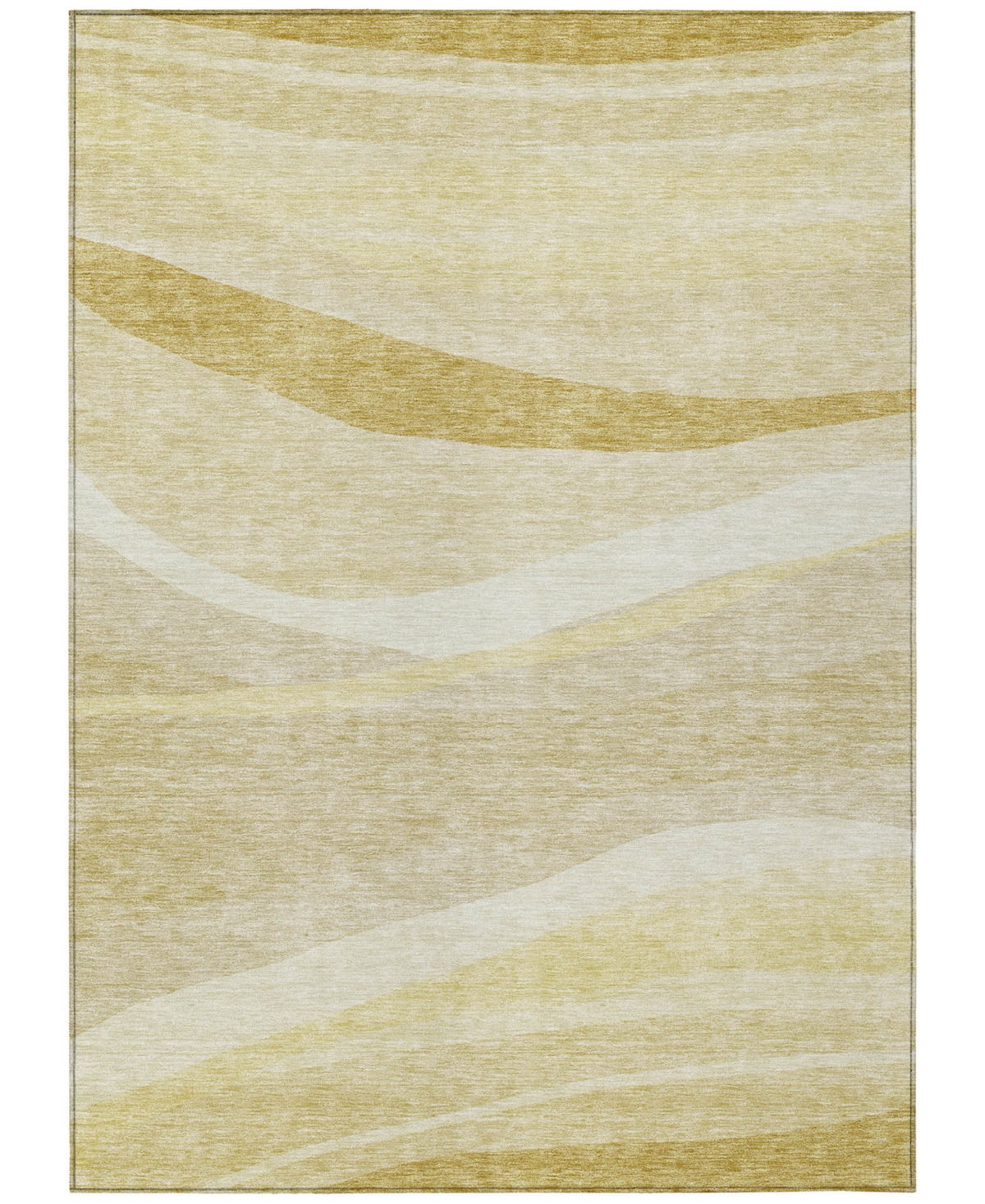 Addison Chantille Machine Washable Acn1099 5'x7'6" Area Rug In Wheat