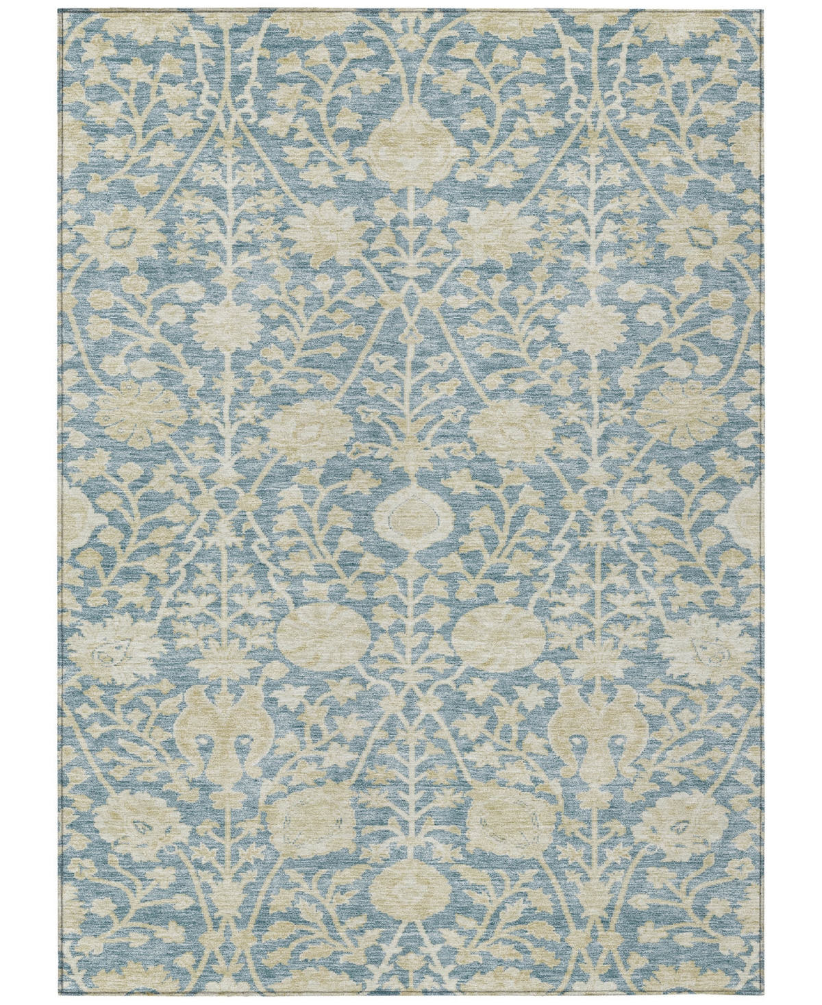 Addison Chantille Machine Washable Acn1086 5'x7'6" Area Rug In Mist