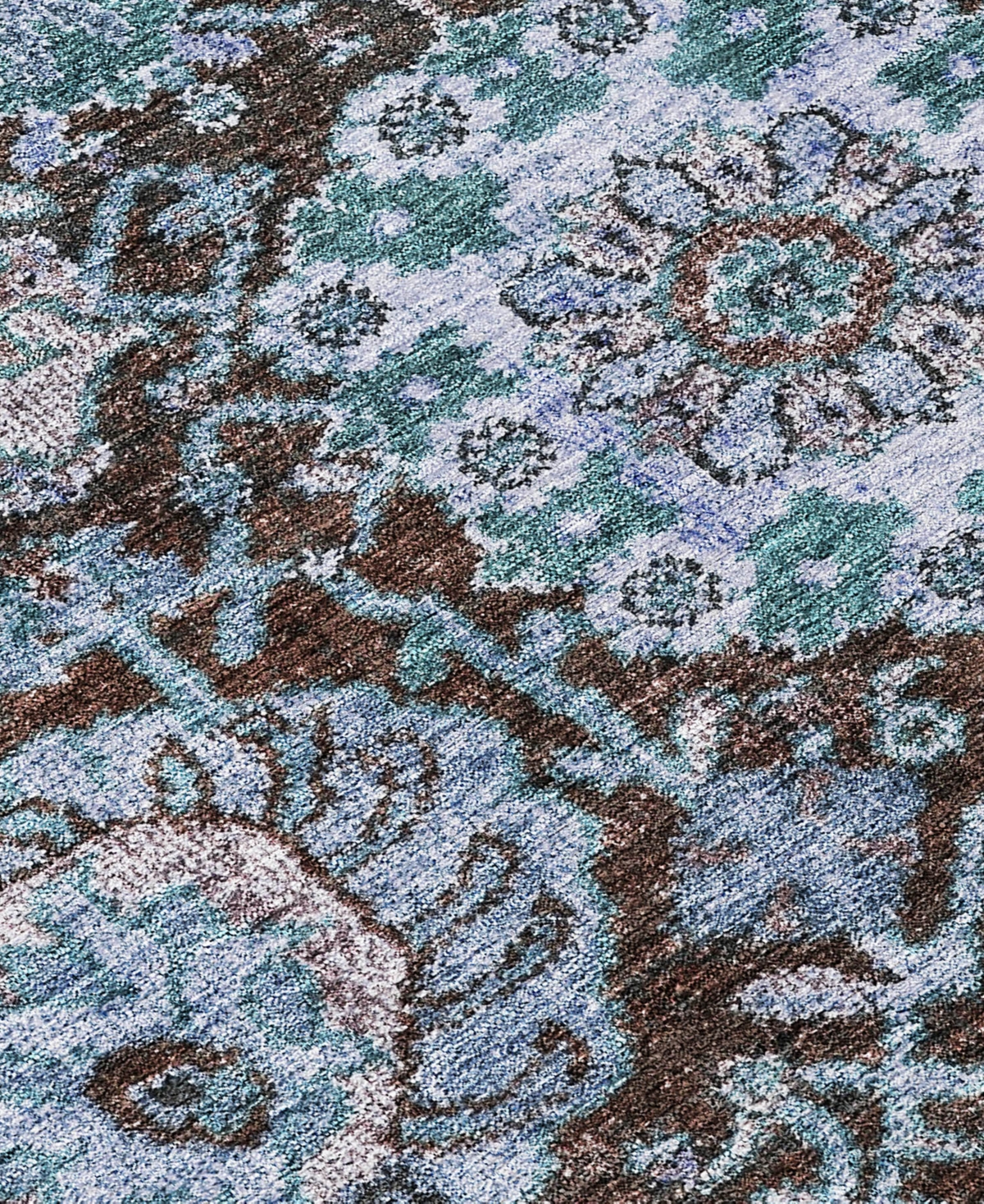 Addison Chantille Machine Washable Acn1101 2'6"x3'10" Area Rug In Chocolate