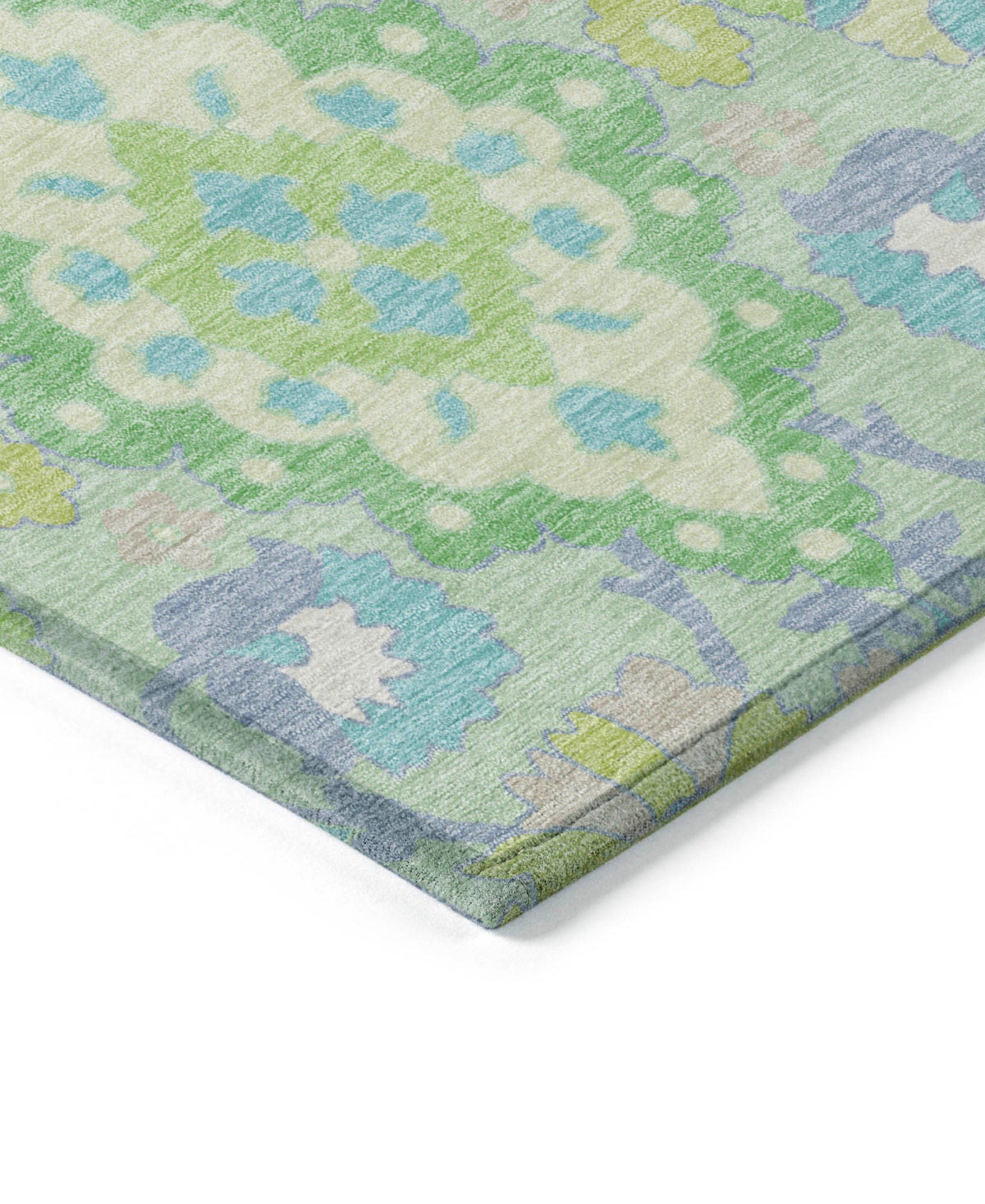 Addison Chantille Machine Washable Acn1002 5'x7'6" Area Rug In Mint