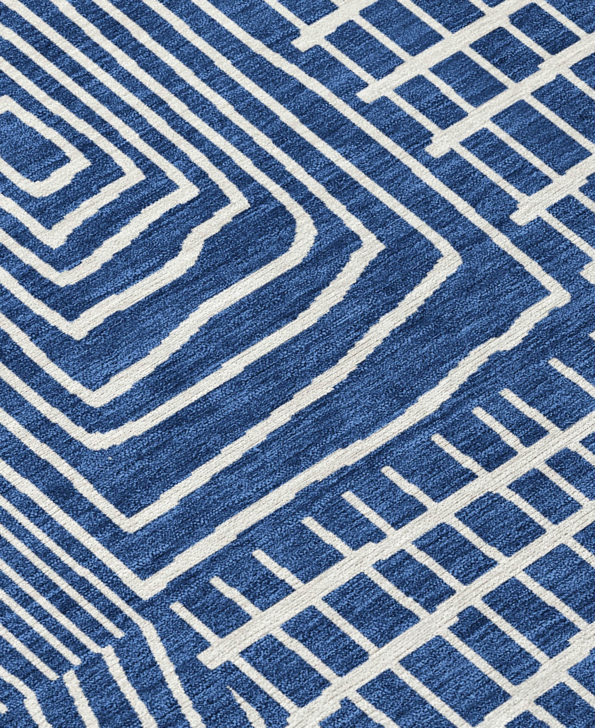 Addison Chantille Machine Washable Acn990 9'x12' Area Rug In Navy