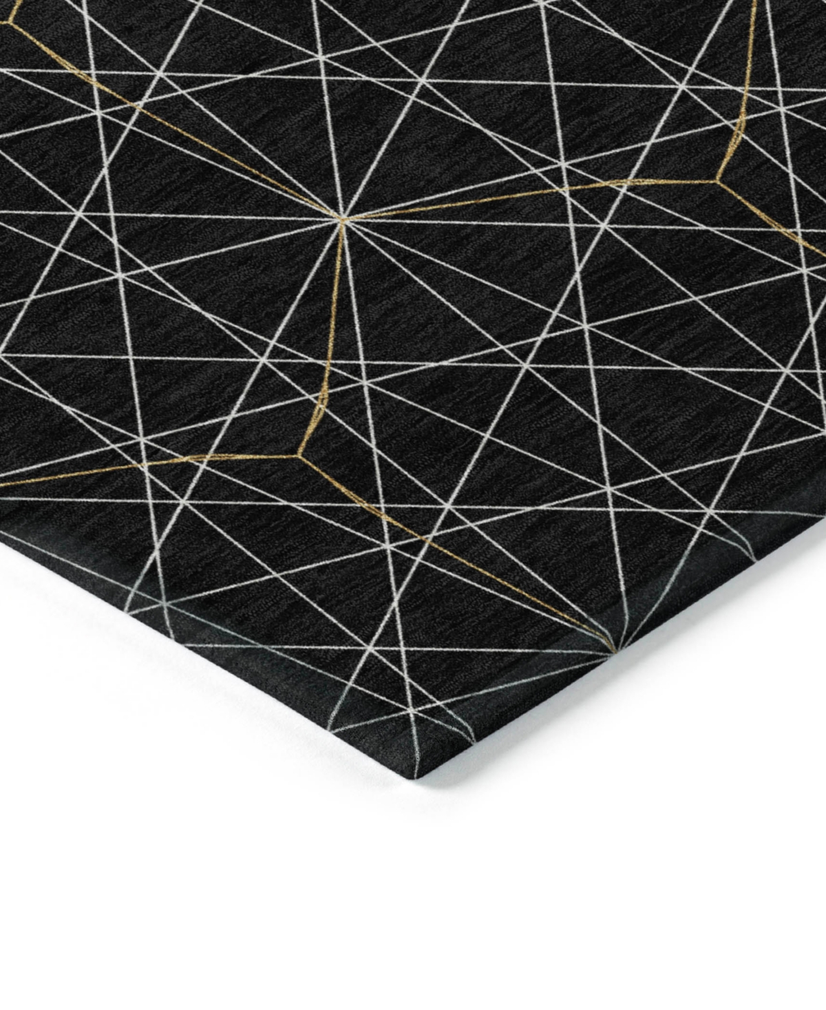 Addison Chantille Machine Washable Acn987 9'x12' Area Rug In Black