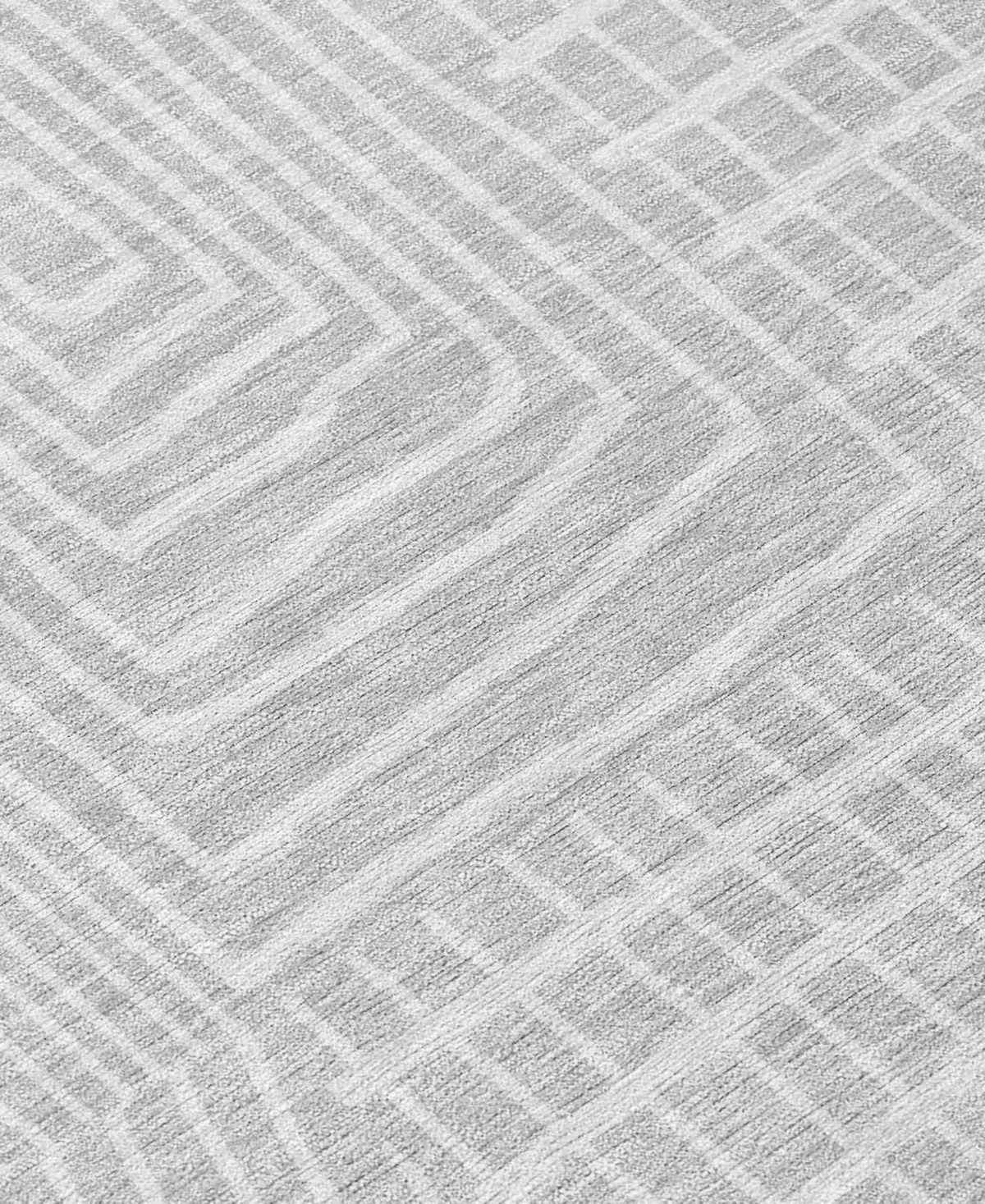 Addison Chantille Machine Washable Acn990 8'x10' Area Rug In Silver