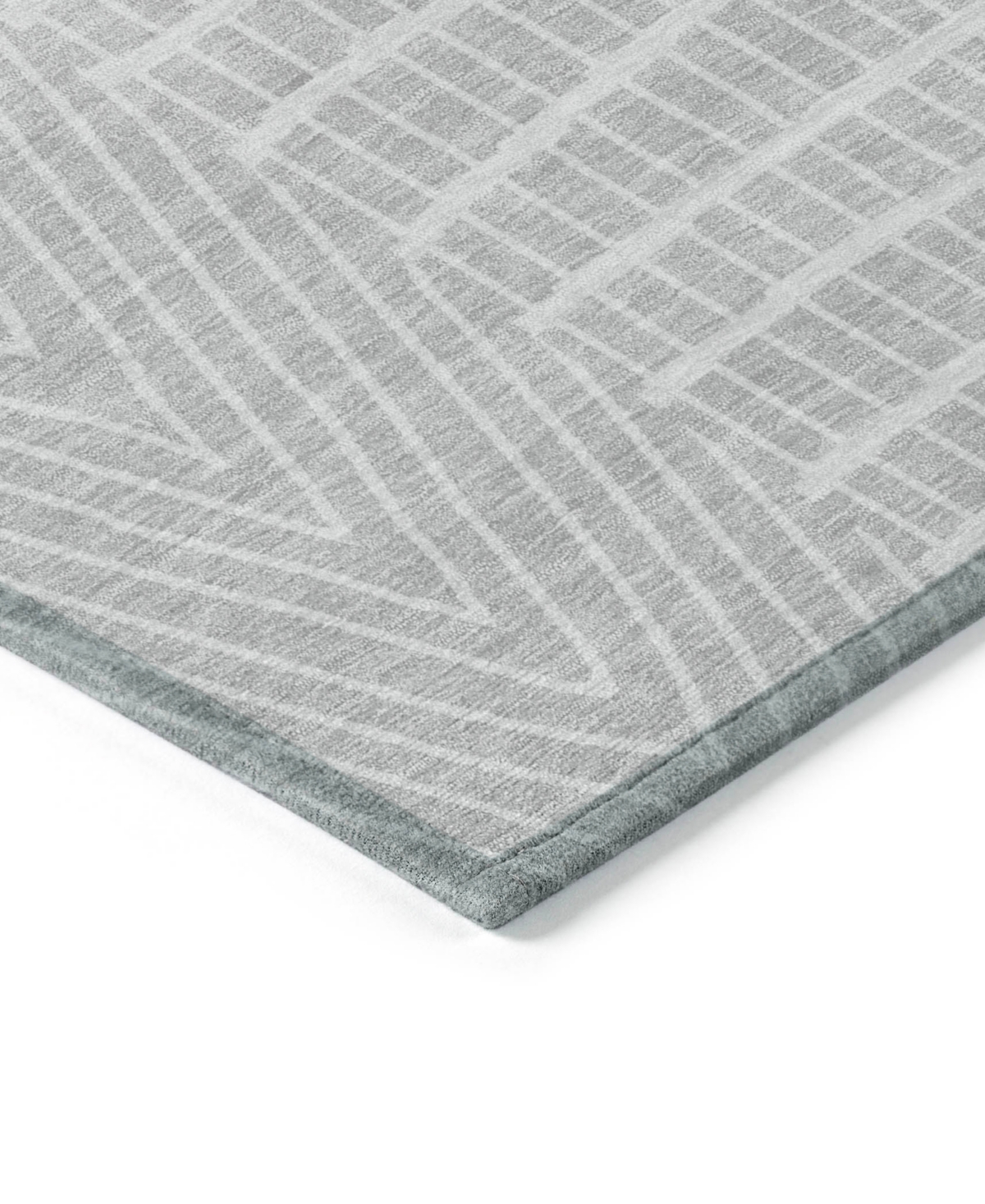 Addison Chantille Machine Washable Acn990 8'x10' Area Rug In Silver