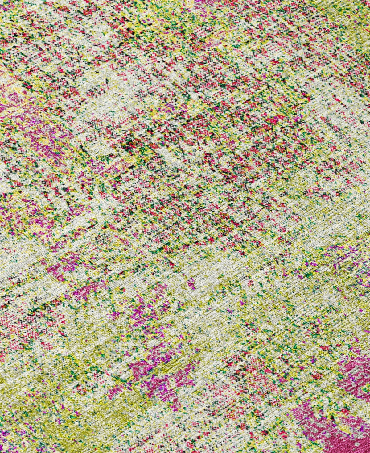 Shop Addison Chantille Machine Washable Acn989 3'x5' Area Rug In Lime