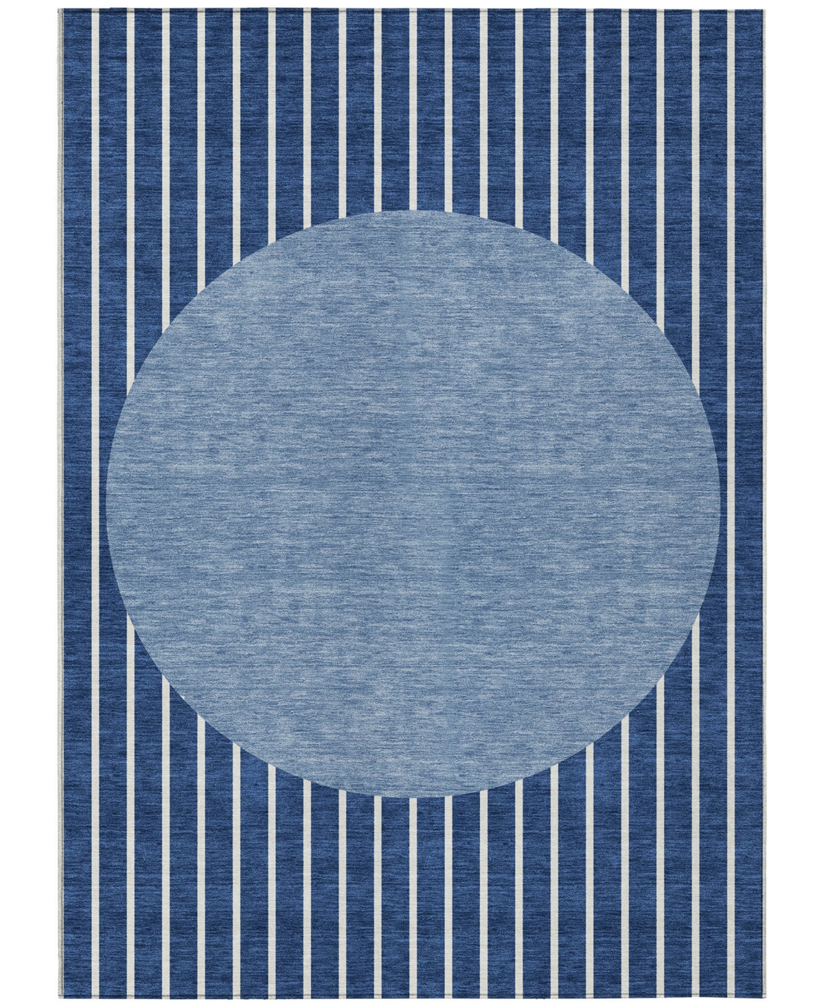 Addison Chantille Machine Washable Acn994 2'6"x3'10" Area Rug In Navy
