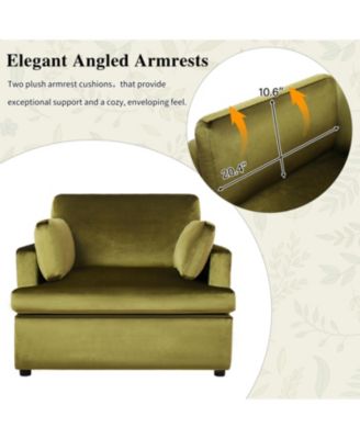 Green Mirod Oversized Accent Chair