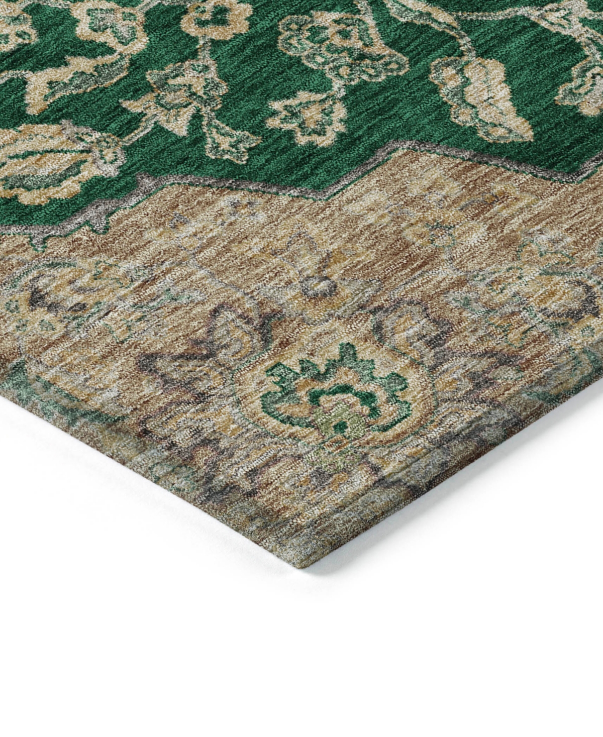 Addison Chantille Machine Washable Acn1151 2'3"x7'6" Runner Area Rug In Jade
