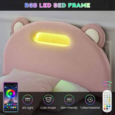 Led Twin Bed Frame with