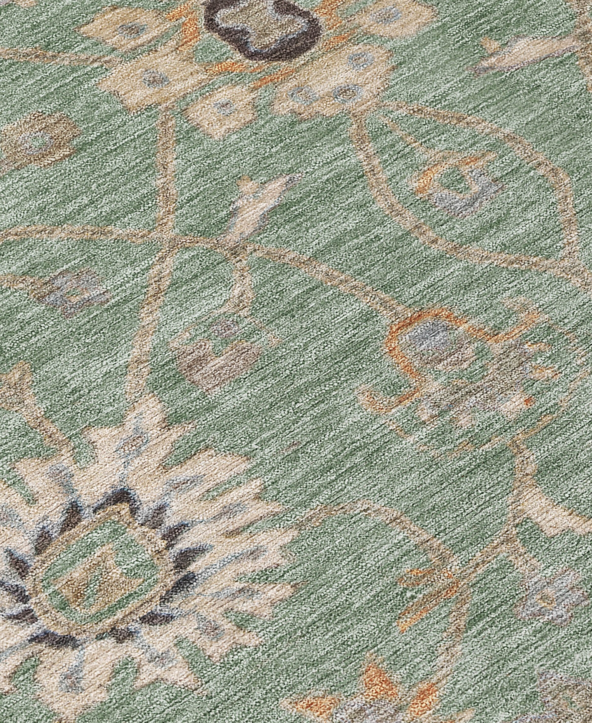 Addison Chantille Machine Washable Acn1137 9'x12' Area Rug In Thyme