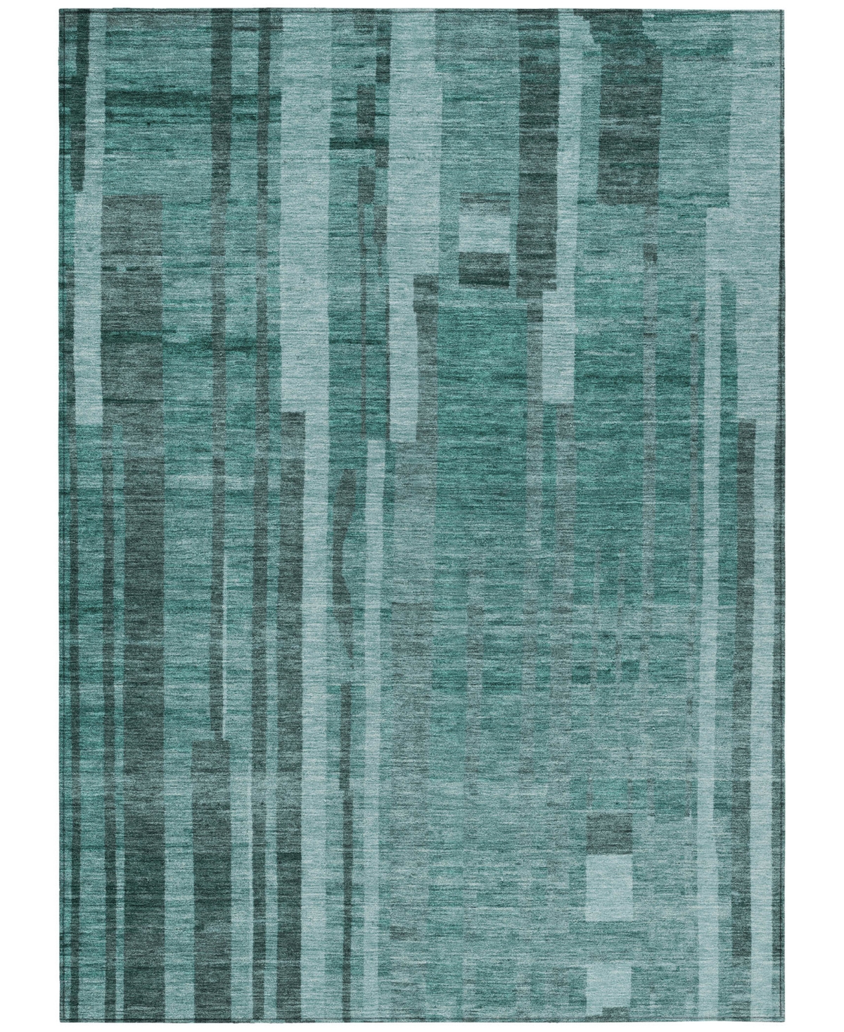 Addison Chantille Mahine Washable Acn1063 8'x10' Area Rug In Teal