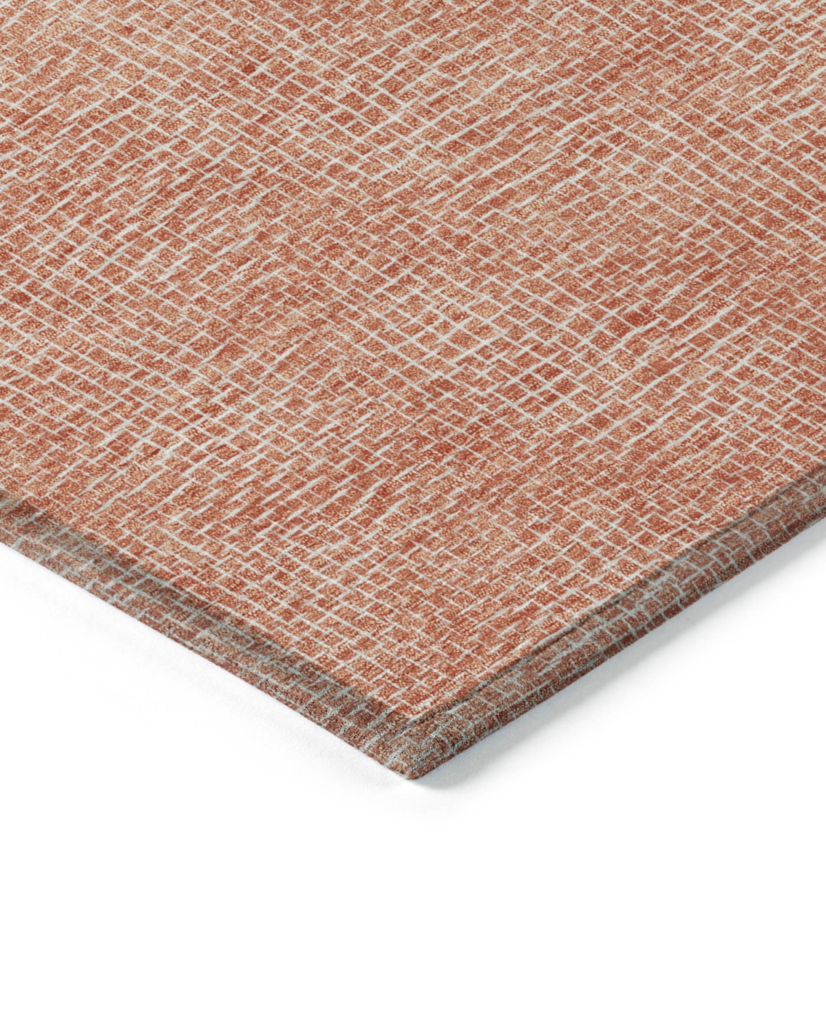 Addison Chantille Mahine Washable Acn1057 8'x10' Area Rug In Copper