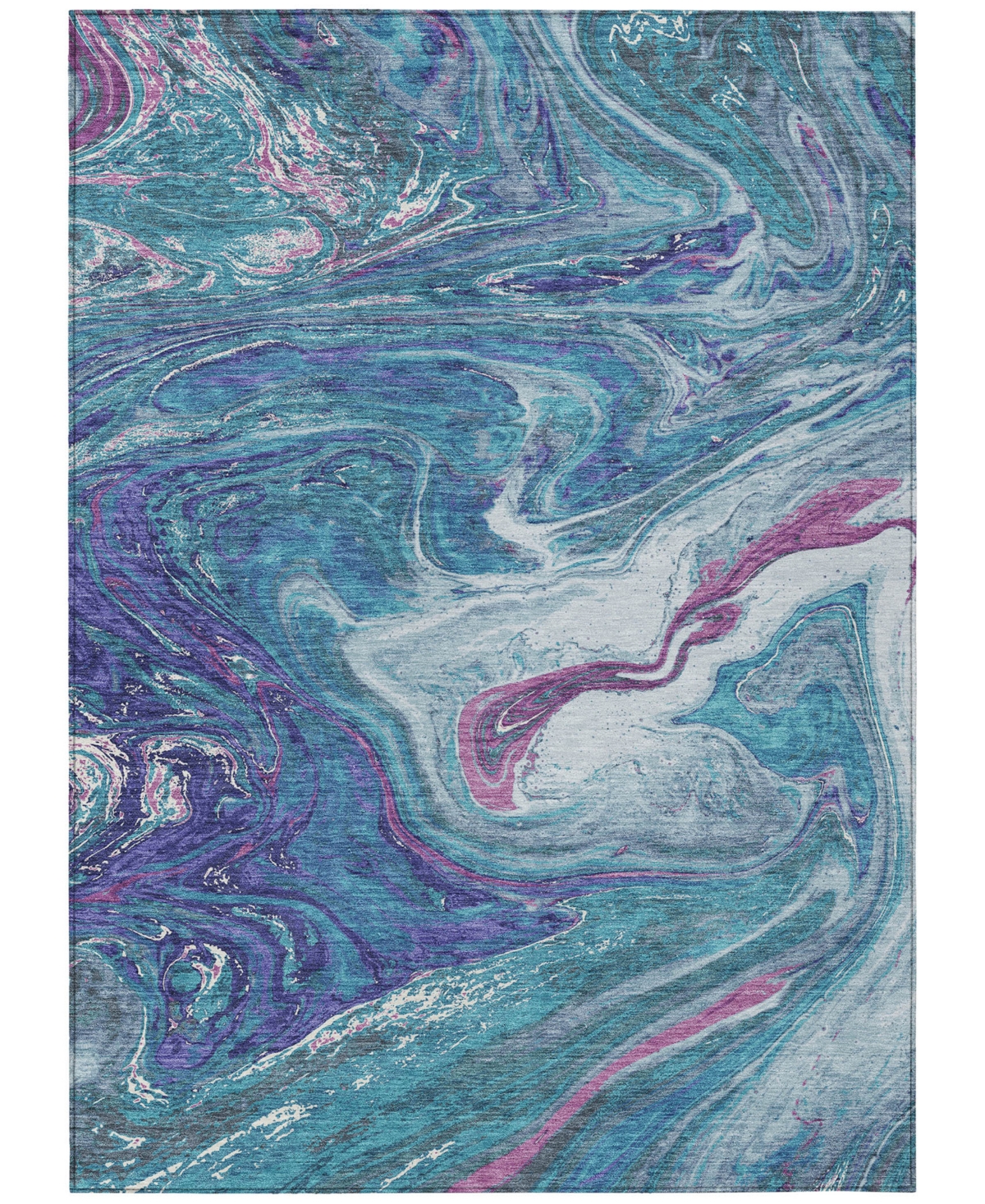 Addison Chantille Machine Washable ACN1061 8'x10' Area Rug - Teal