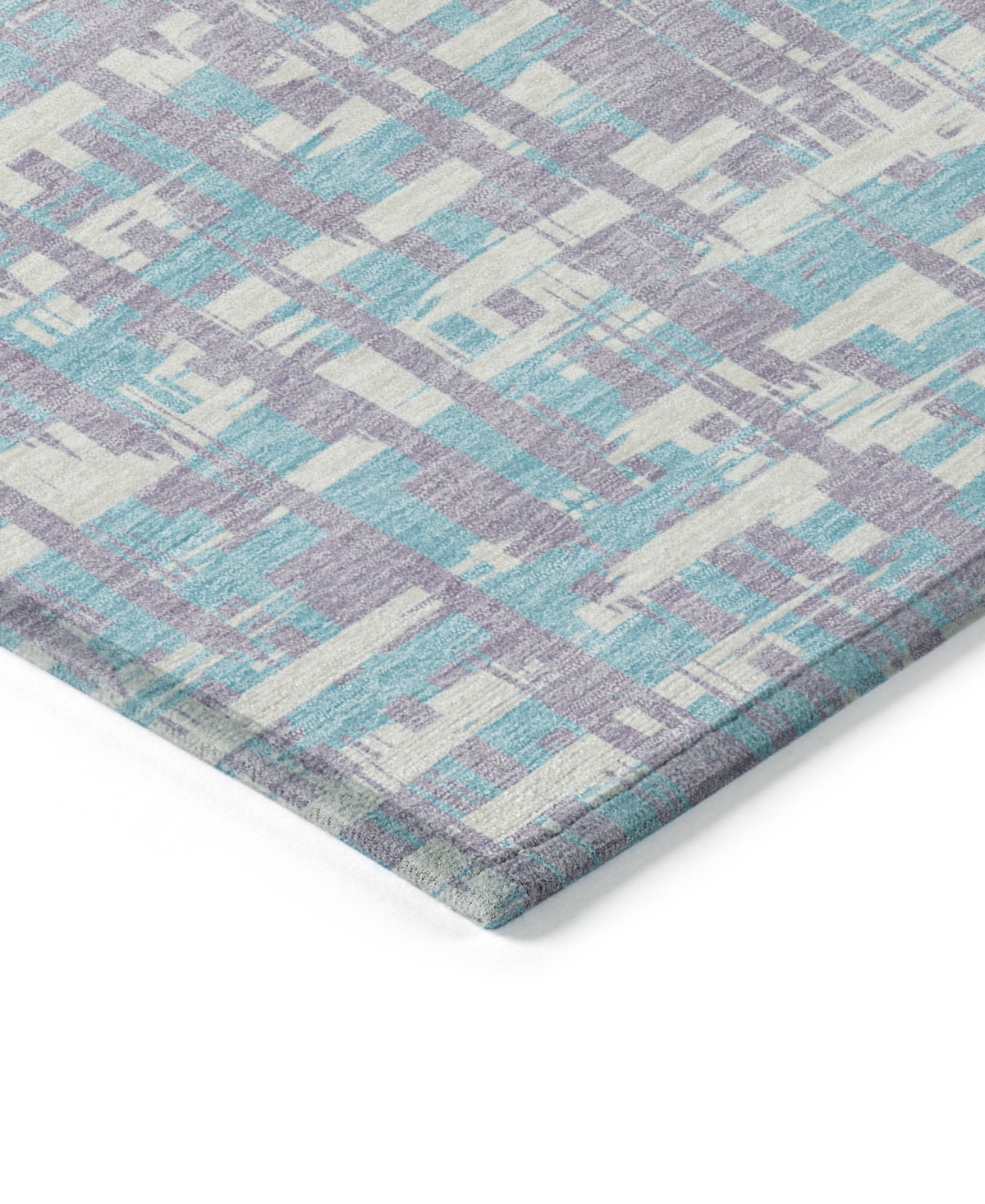 Addison Chantille Mahine Washable Acn1060 3'x5' Area Rug In Lavender