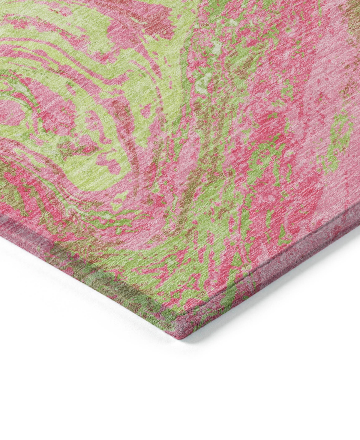 Addison Chantille Mahine Washable Acn1061 2'6"x3'10" Area Rug In Pink