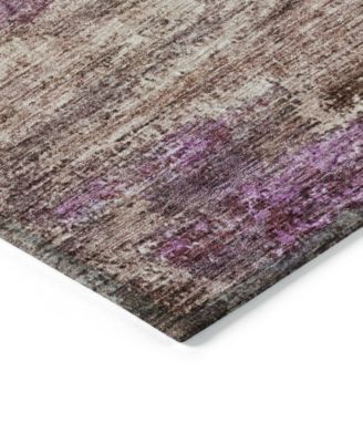 Addison Chantille Machine Washable Acn1196 Rug Collection In Rose