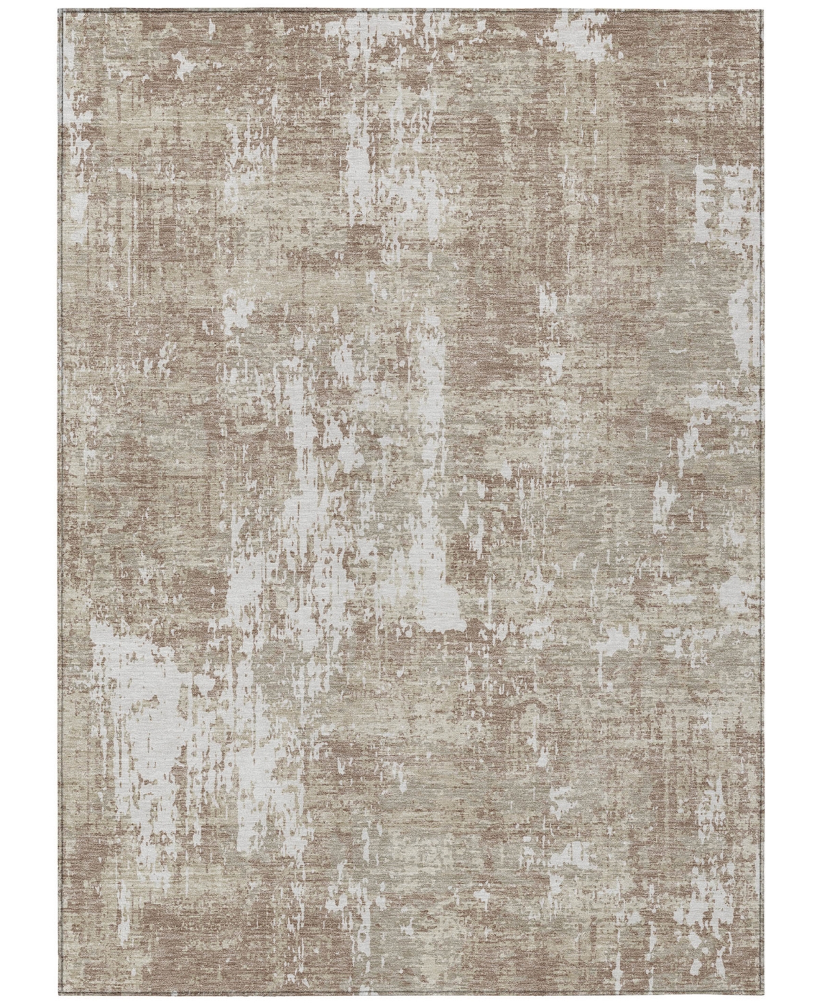Addison Chantille Machine Washable Acn1008 9'x12' Area Rug In Taupe
