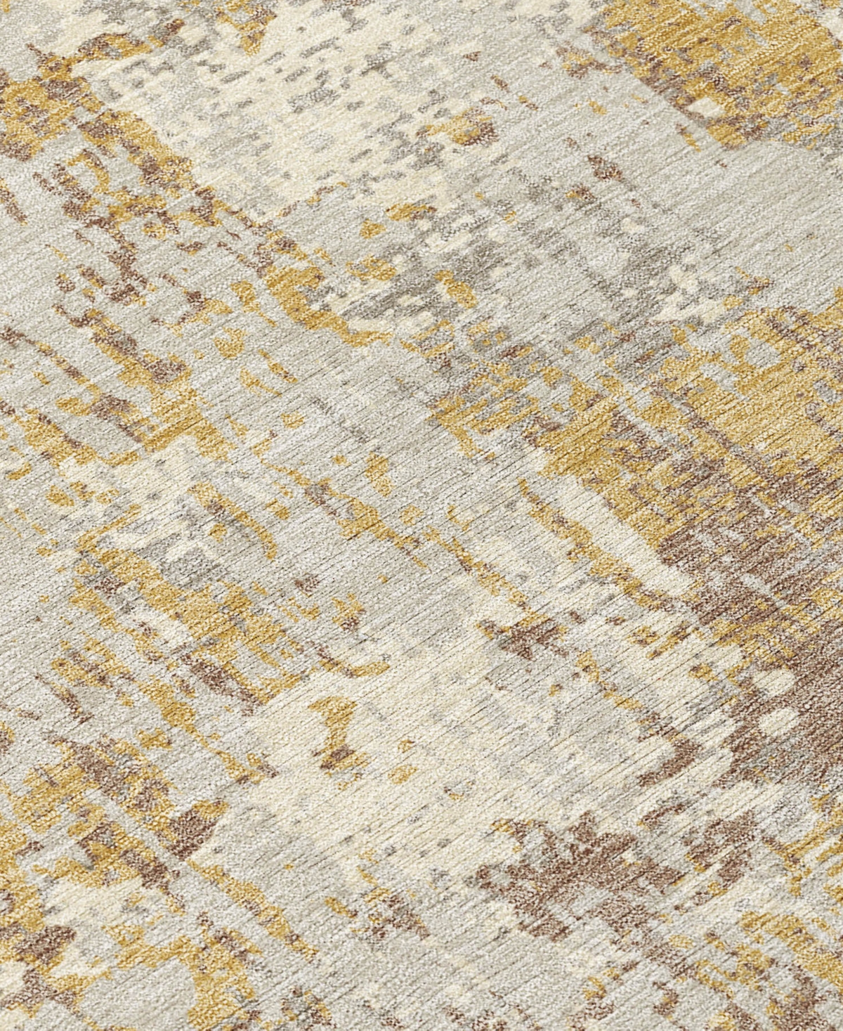 Addison Chantille Machine Washable Acn1008 2'6"x3'10" Area Rug In Gold