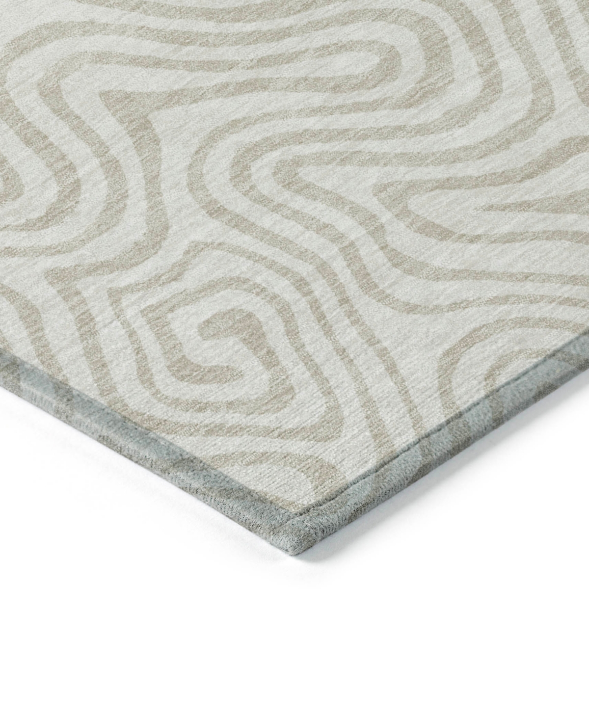 Addison Chantille Mahine Washable Acn1030 2'3"x7'6" Runner Area Rug In Ivory