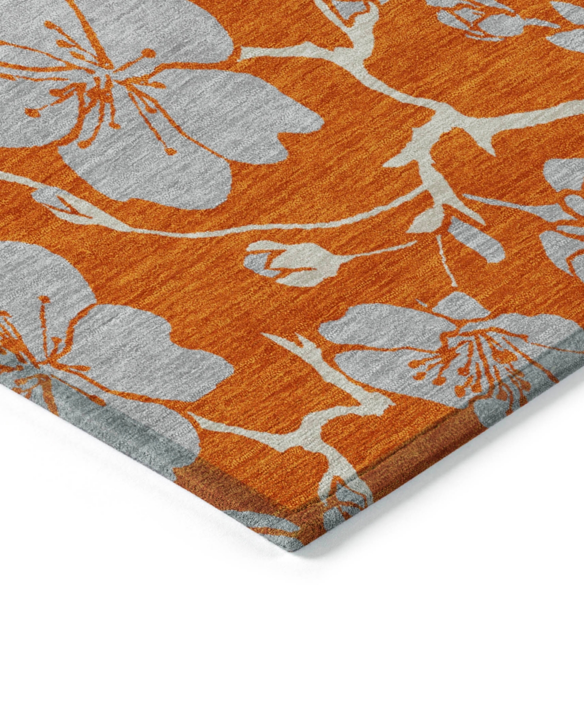 Addison Chantille Mahine Washable Acn1034 2'3"x7'6" Runner Area Rug In Orange