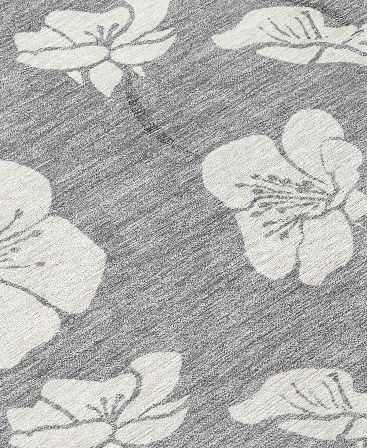 Addison Chantille Mahine Washable Acn1032 8'x10' Area Rug In Gray