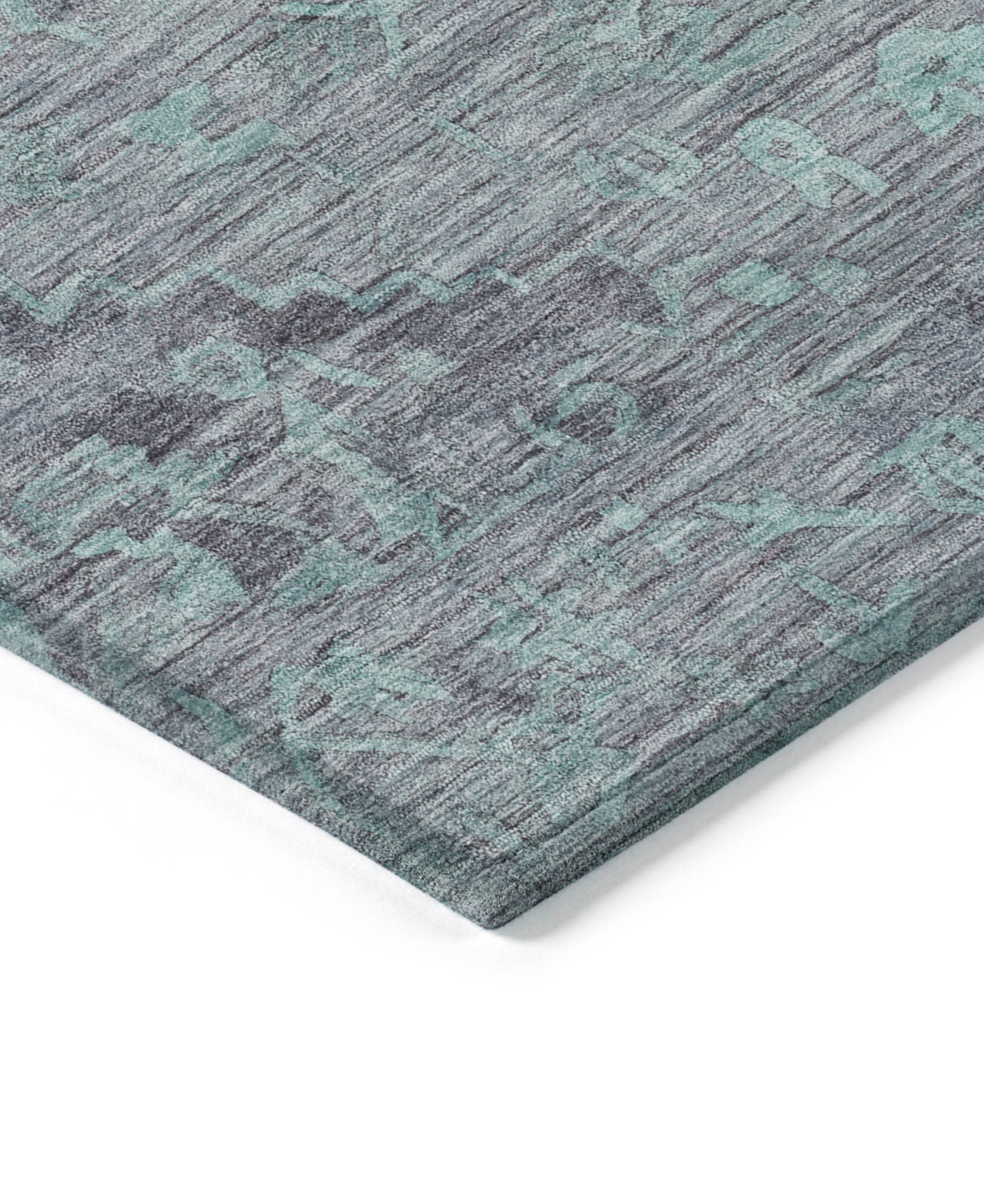 Addison Chantille Machine Washable Acn1111 2'3''x7'6'' Runner Area Rug In Teal