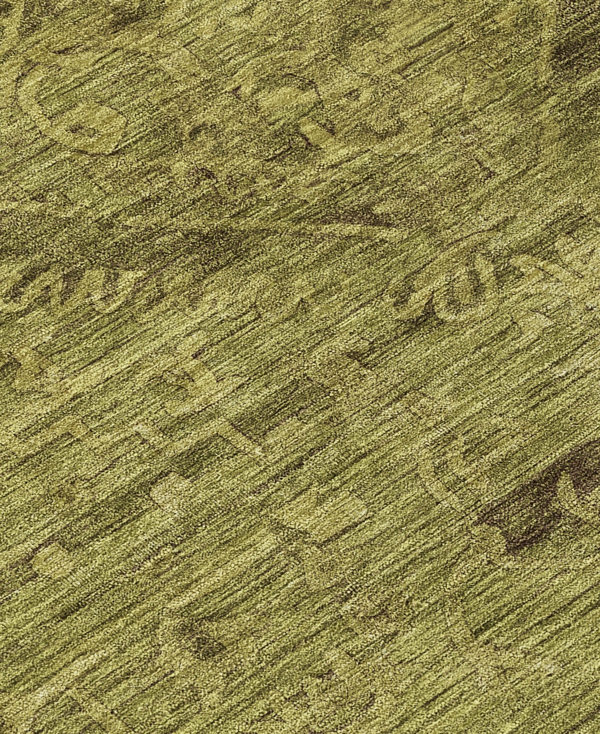Addison Chantille Machine Washable Acn1111 2'3''x7'6'' Runner Area Rug In Olive
