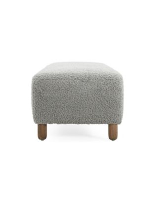 Modern Upholstered Ottoman Bench,Comfortable End-of-Bed Seat for Bedroom or Living Room