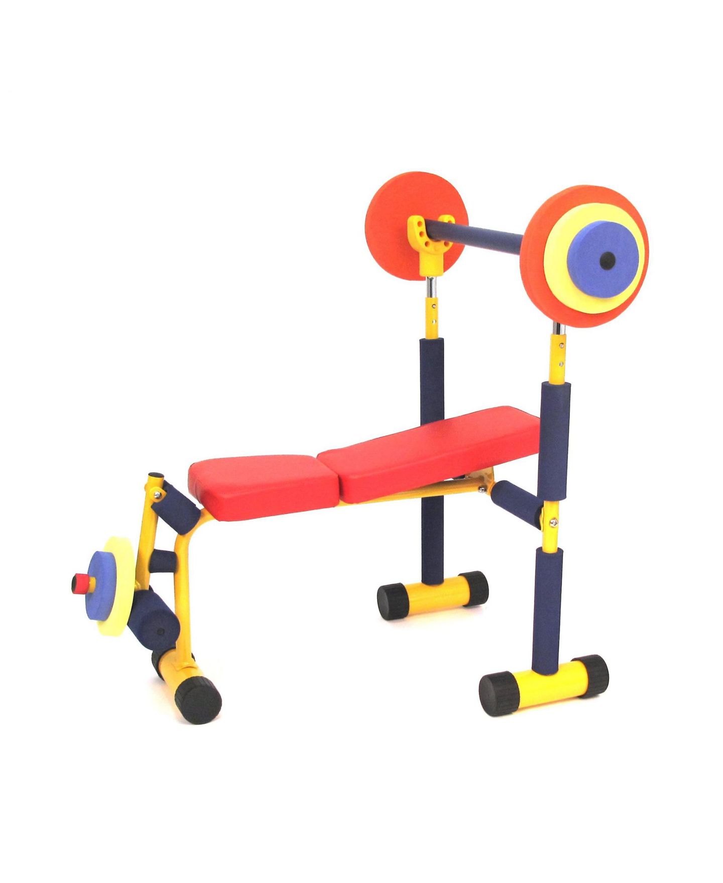 Детские игрушки Fun & Fitness For Kids Adjustable 8-Piece Weight Bench Set, Ages 3+ — фото 1