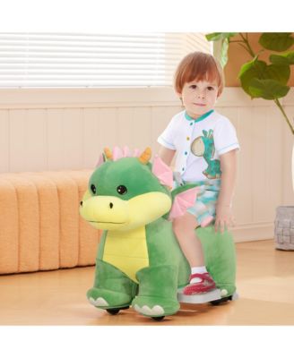 6V Kids Ride on Horse, Battery Powe Ride on Toy w/ Music Forward