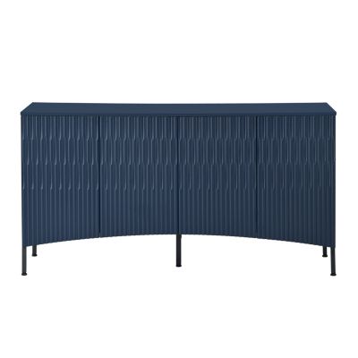 Streamdale Elegant Curved Door Sideboard for Modern Spaces