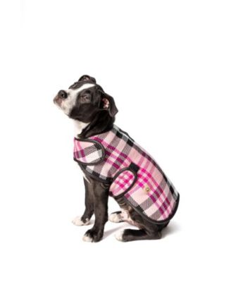 XL Pink Plaid Coat