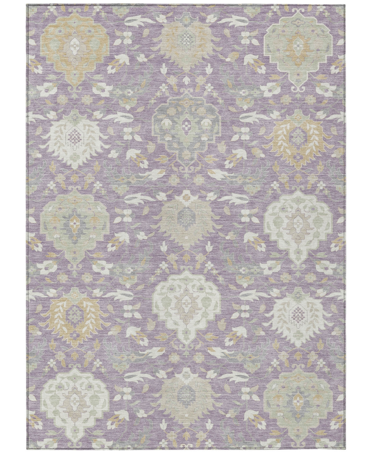 Addison Chantille Machine Washable Acn1026 10'x14' Area Rug In Lavender