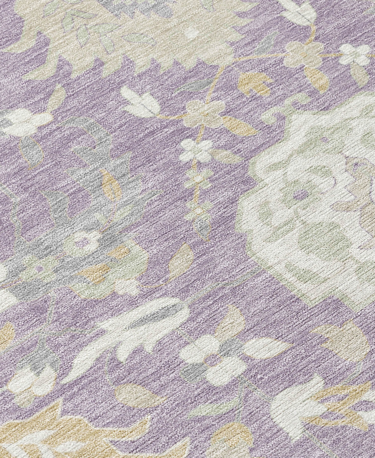 Addison Chantille Machine Washable Acn1026 10'x14' Area Rug In Lavender