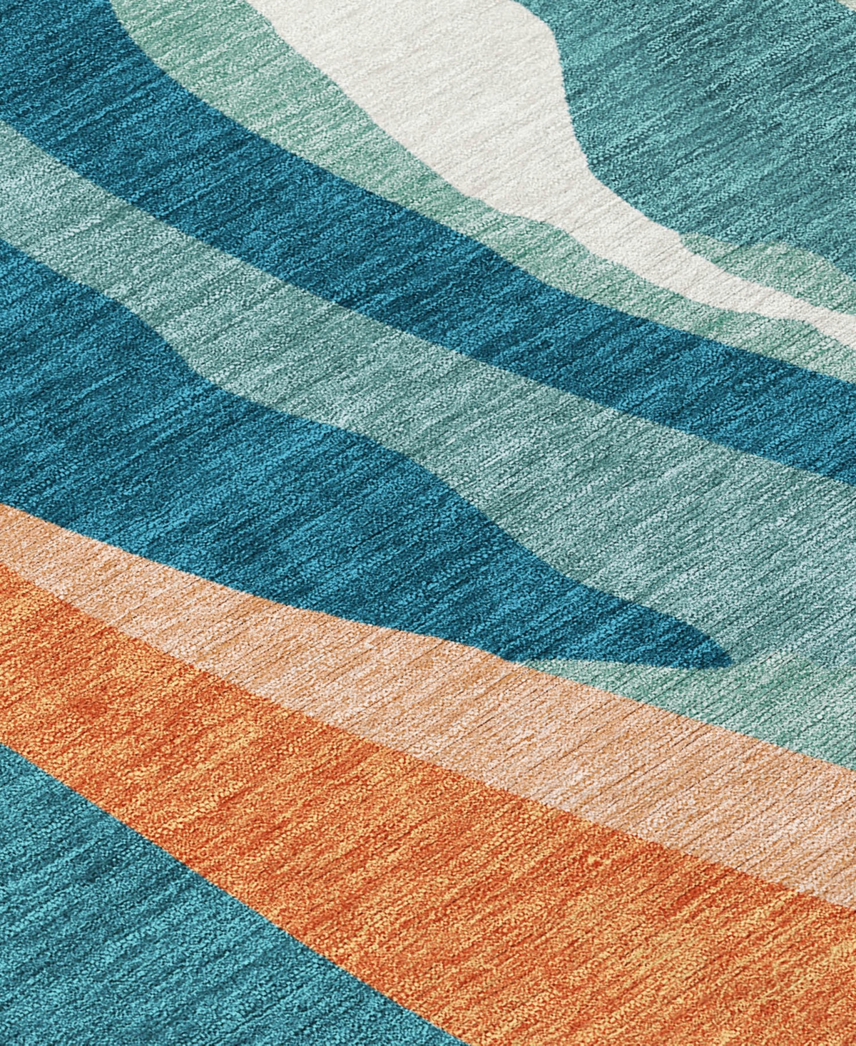 Addison Chantille Mahine Washable Acn1047 8'x10' Area Rug In Teal