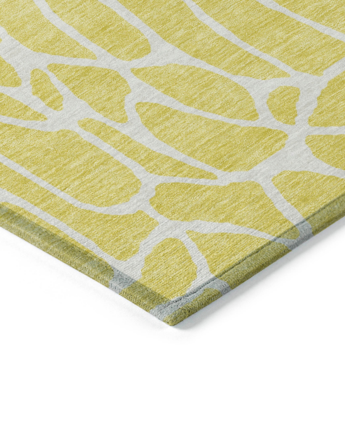 Addison Chantille Machine Washable Acn1024 9'x12' Area Rug In Yellow