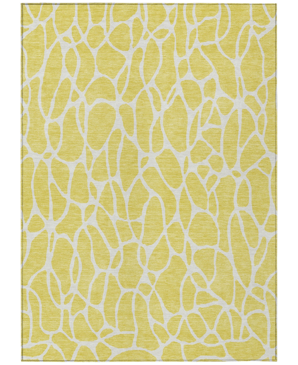 Addison Chantille Machine Washable Acn1024 9'x12' Area Rug In Yellow