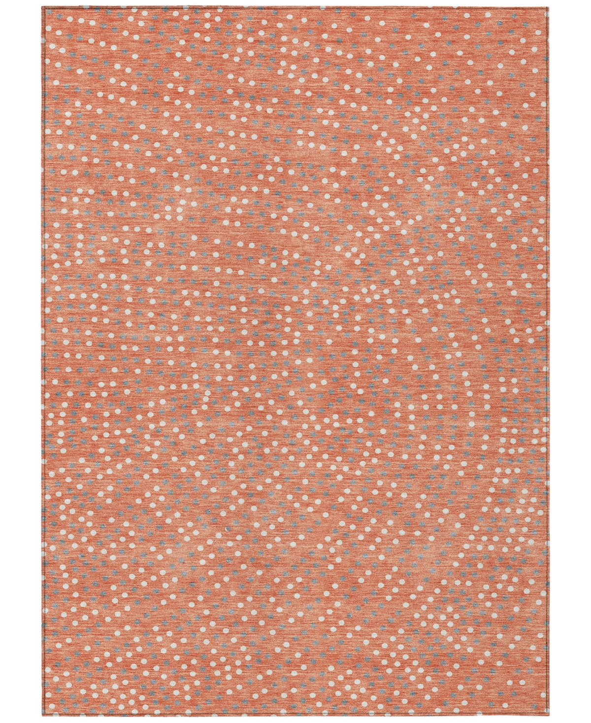 Addison Chantille Machine Washable Acn1021 9'x12' Area Rug In Salmon