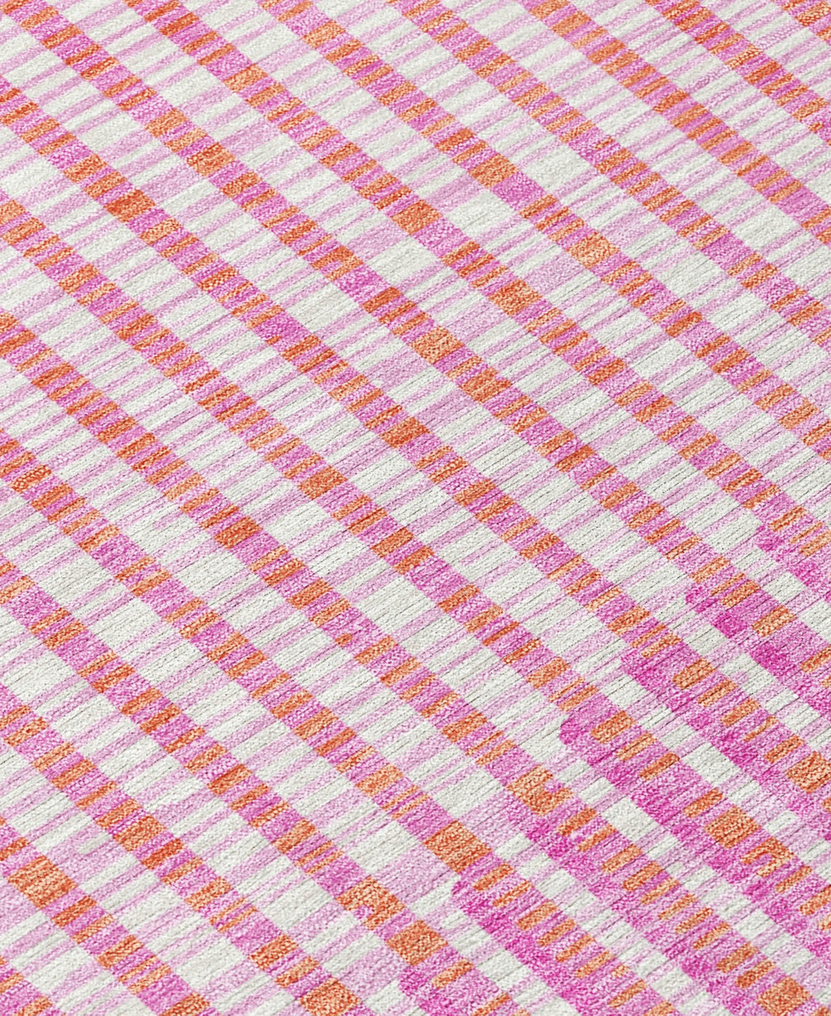 Addison Chantille Mahine Washable Acn1001 8'x10' Area Rug In Pink