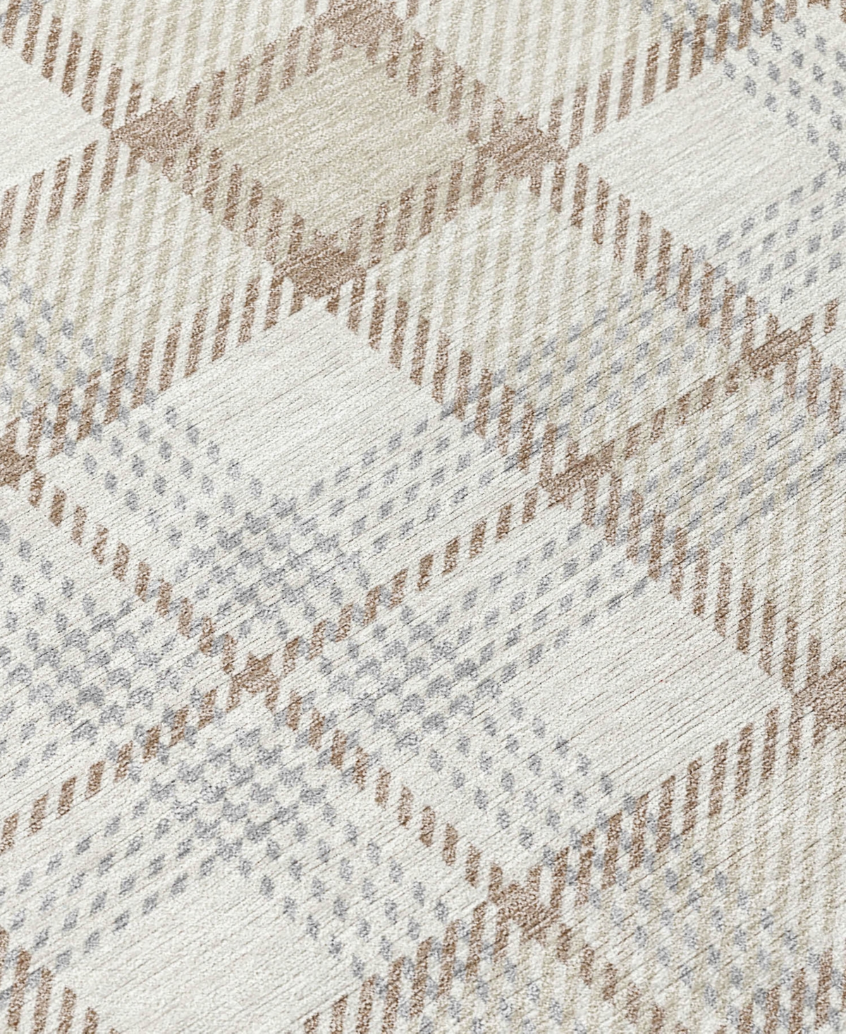 Addison Chantille Mahine Washable Acn1052 2'6"x3'10" Area Rug In Ivory