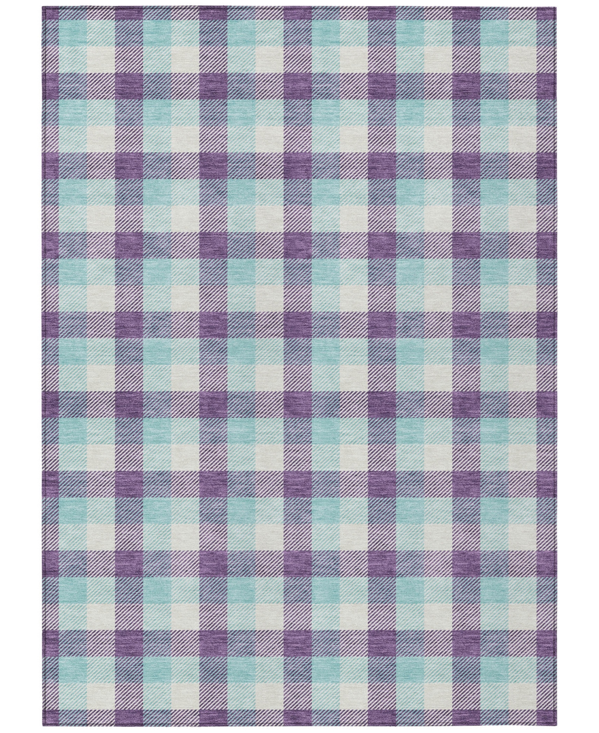 Addison Chantille Mahine Washable Acn1053 2'6"x3'10" Area Rug In Purple