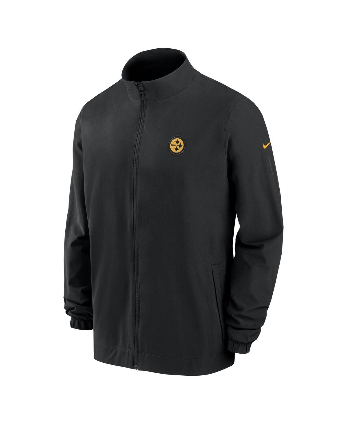 Nike Men'sNew Orleans Saints 2023 Sideline V-neck Pullover Wind shirt - Black
